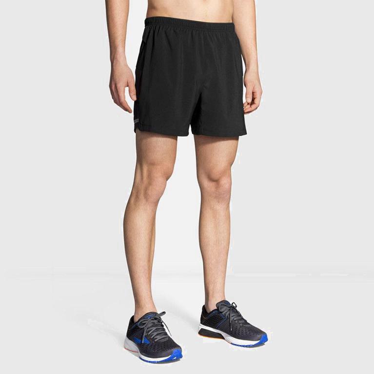 Brooks Sherpa 5 Hardloopshorts voor Heren Grijs (DTLJG-7289)